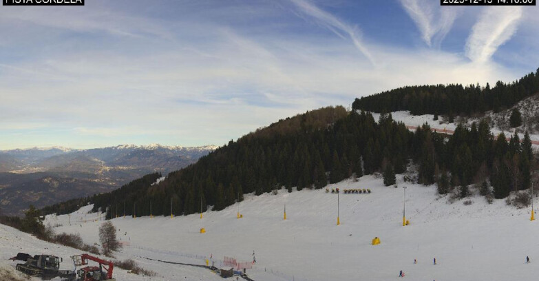 Webcam Монте-Бондоне  - Slope Cordela and snowpark