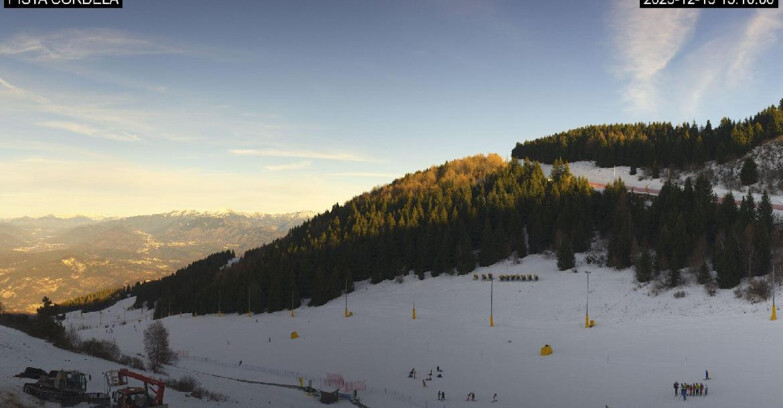 Webcam Монте-Бондоне  - Slope Cordela and snowpark