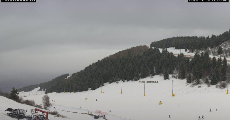 Webcam Monte Bondone - Slope Cordela and snowpark