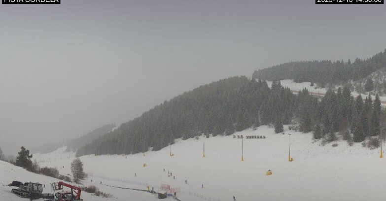 Webcam Monte Bondone - Slope Cordela and snowpark