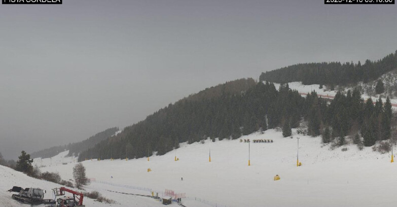 Webcam Monte Bondone - Slope Cordela and snowpark