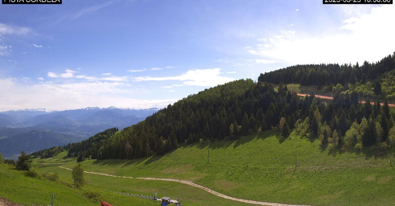Webcam Monte Bondone - Slope Cordela and snowpark
