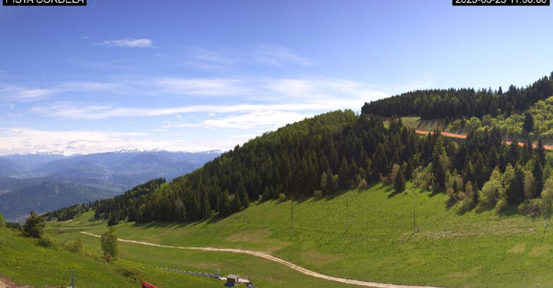Webcam Monte Bondone - Slope Cordela and snowpark
