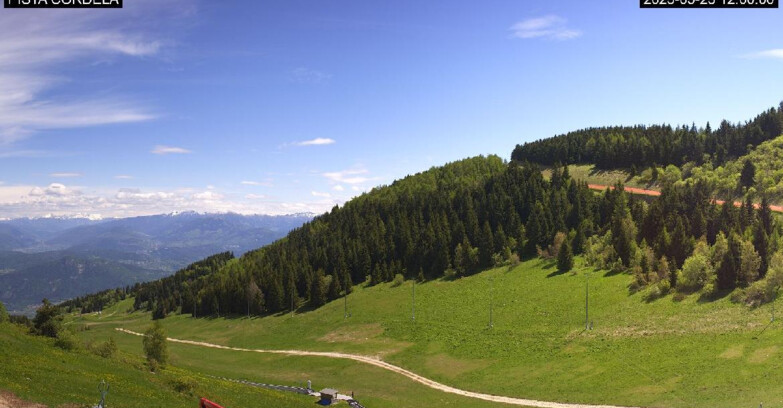Webcam Monte Bondone - Slope Cordela and snowpark