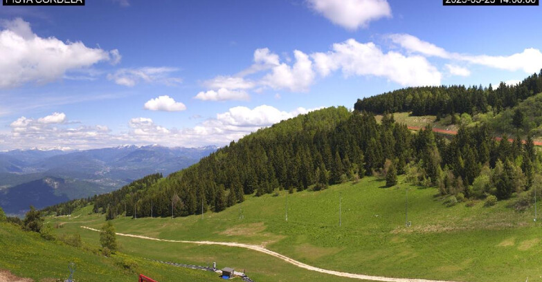 Webcam Monte Bondone - Slope Cordela and snowpark