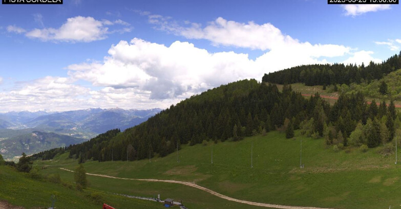 Webcam Monte Bondone - Slope Cordela and snowpark