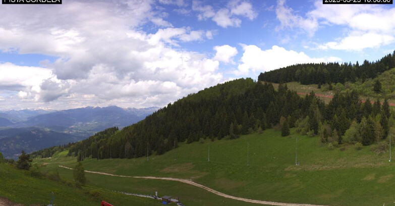 Webcam Monte Bondone - Slope Cordela and snowpark