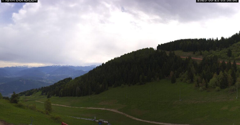 Webcam Monte Bondone - Slope Cordela and snowpark