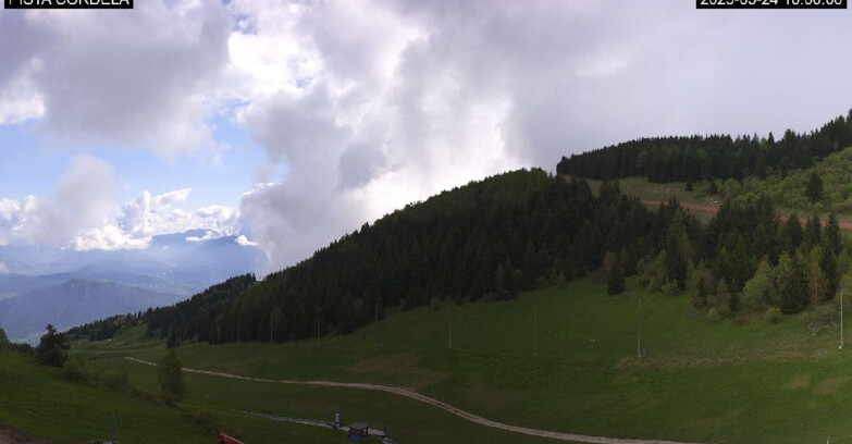 Webcam Monte Bondone - Pista Cordela 