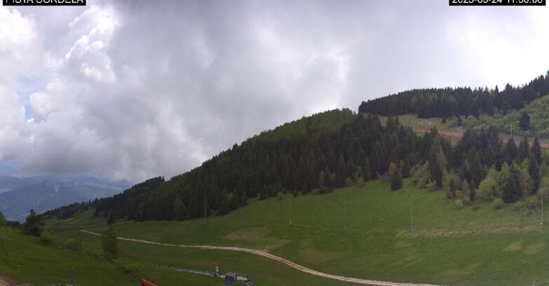 Webcam Monte Bondone - Pista Cordela 