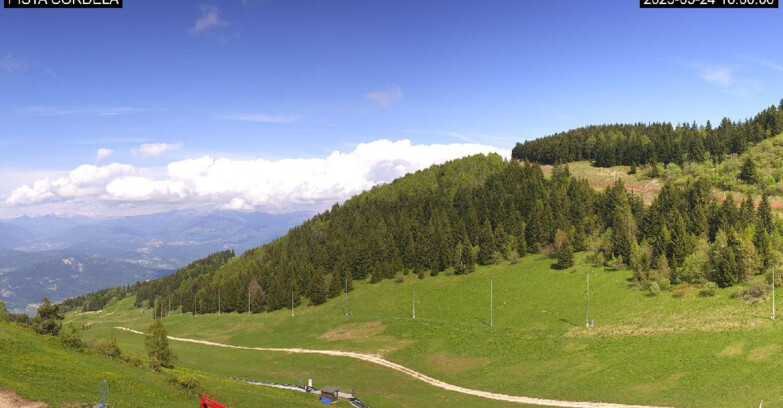 Webcam Монте-Бондоне  - Slope Cordela and snowpark