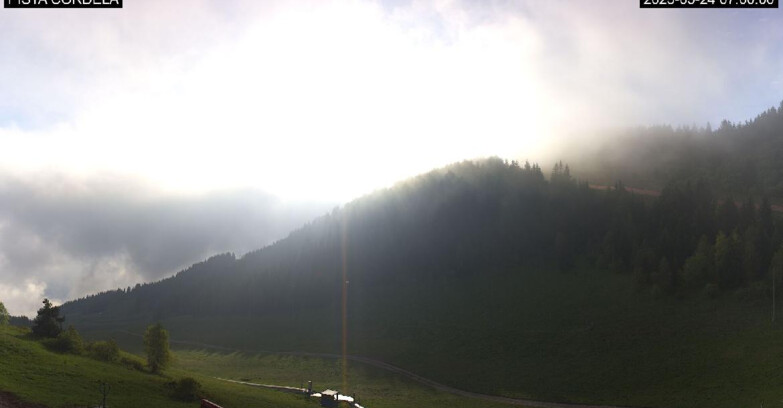 Webcam Monte Bondone - Pista Cordela 