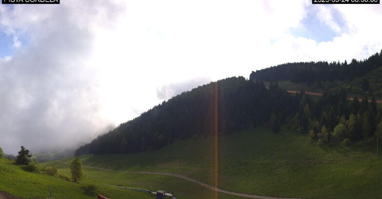 Webcam Monte Bondone - Pista Cordela 