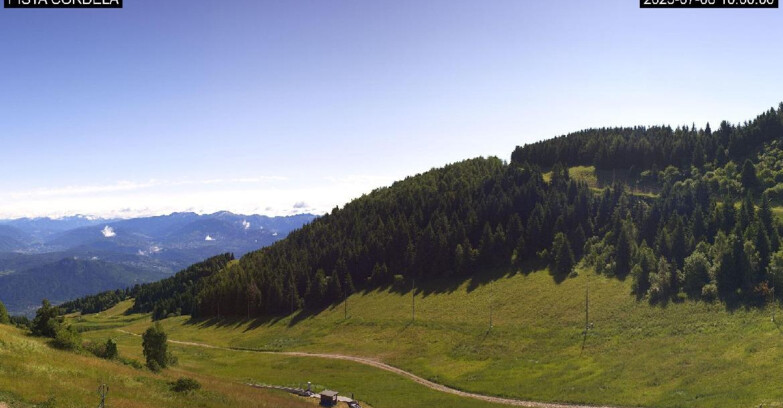 Webcam Monte Bondone - Slope Cordela and snowpark