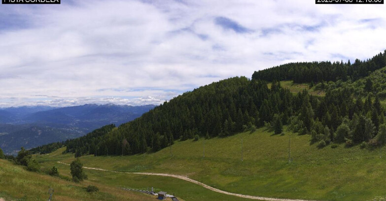 Webcam Monte Bondone - Slope Cordela and snowpark
