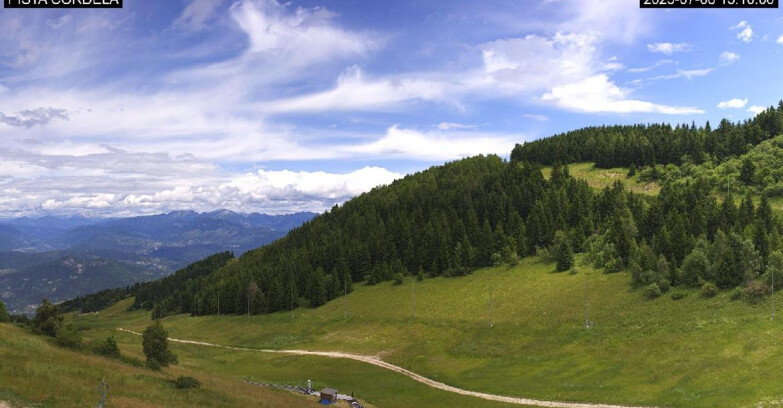 Webcam Monte Bondone - Slope Cordela and snowpark