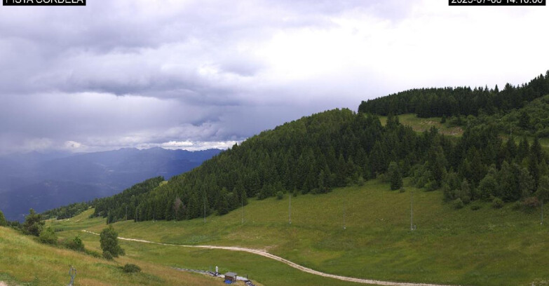 Webcam Monte Bondone - Slope Cordela and snowpark