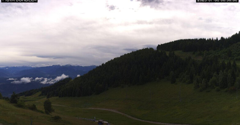 Webcam Monte Bondone - Slope Cordela and snowpark