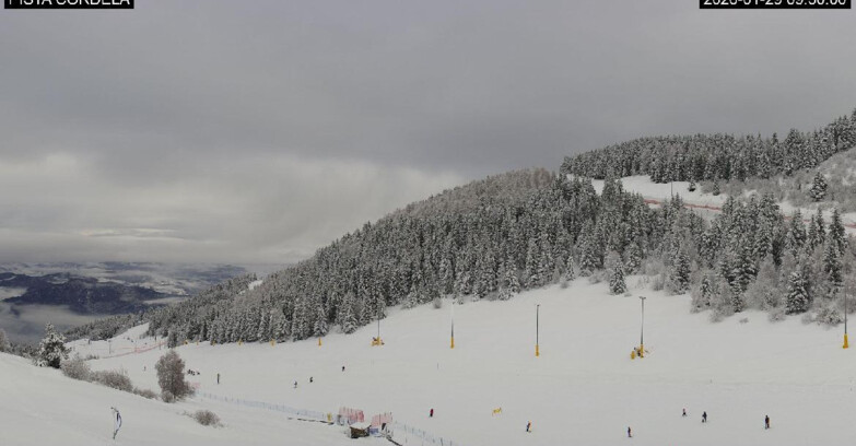 Webcam Monte Bondone - Slope Cordela and snowpark