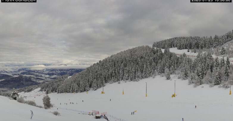 Webcam Monte Bondone - Slope Cordela and snowpark