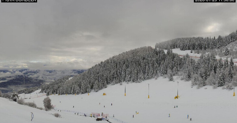 Webcam Monte Bondone - Slope Cordela and snowpark