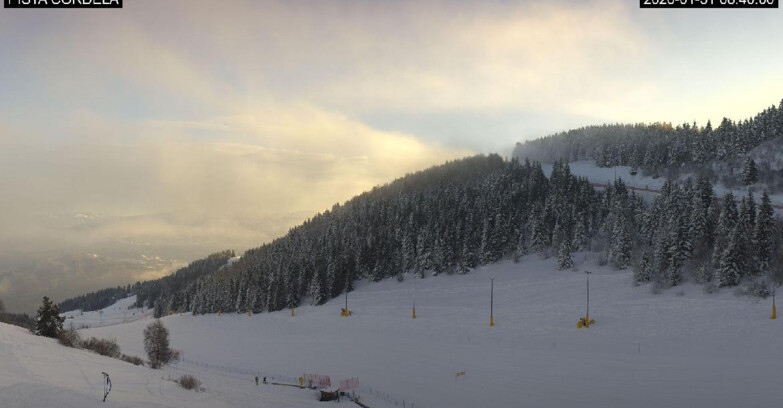 Webcam Монте-Бондоне  - Slope Cordela and snowpark