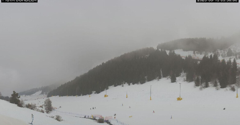 Webcam Monte Bondone - Pista Cordela 