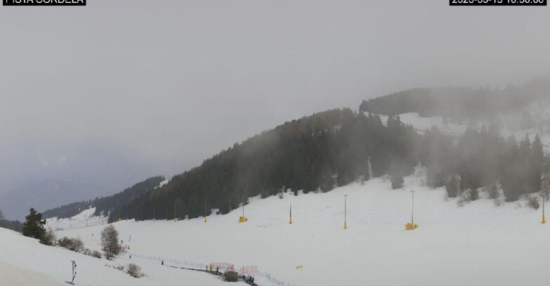 Webcam Monte Bondone - Pista Cordela 