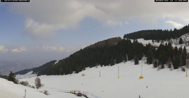 Webcam Monte Bondone - Pista Cordela 