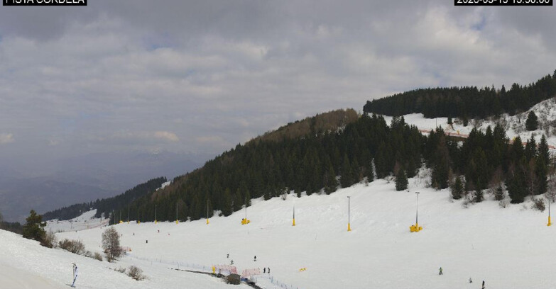 Webcam Monte Bondone - Pista Cordela 