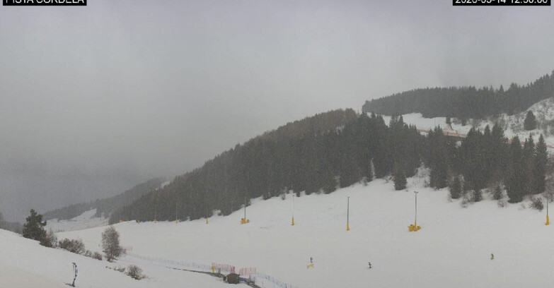 Webcam Monte Bondone - Slope Cordela and snowpark