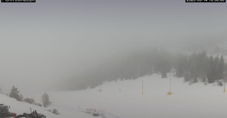 Webcam Monte Bondone - Slope Cordela and snowpark