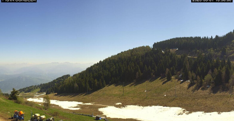 Webcam Monte Bondone - Pista Cordela 