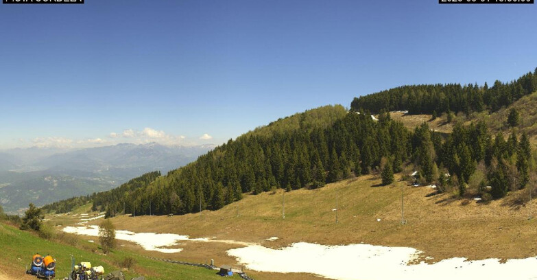 Webcam Monte Bondone - Slope Cordela and snowpark