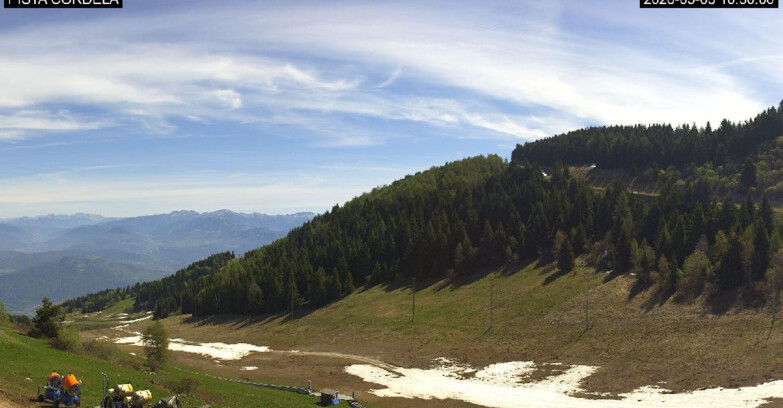 Webcam Monte Bondone - Cordela Piste und Snowpark