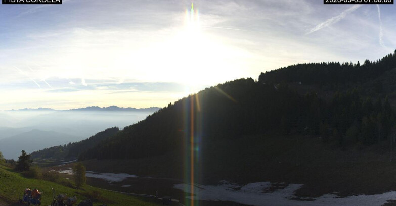 Webcam Monte Bondone - Cordela Piste und Snowpark