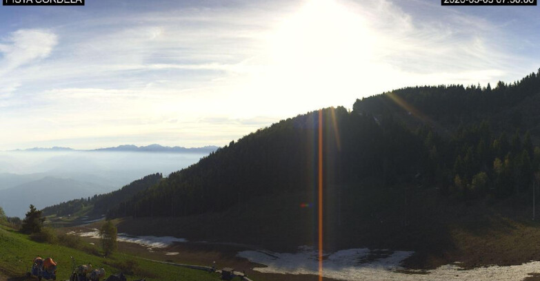 Webcam Monte Bondone - Cordela Piste und Snowpark