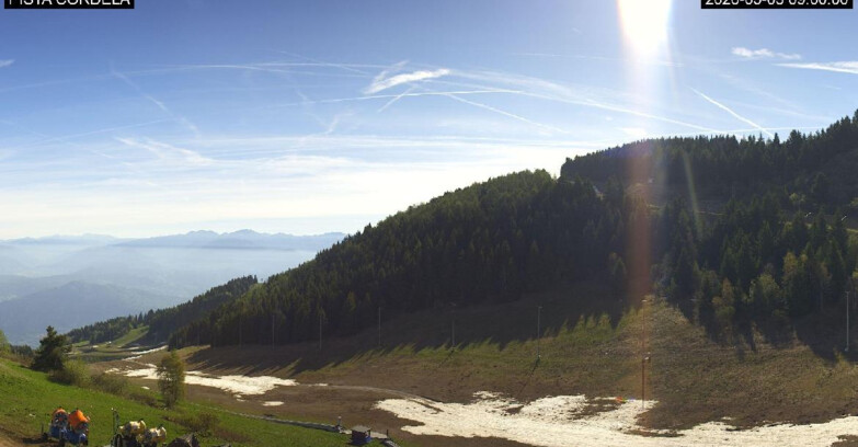 Webcam Monte Bondone - Cordela Piste und Snowpark