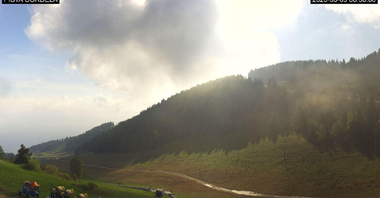 Webcam Monte Bondone - Pista Cordela 
