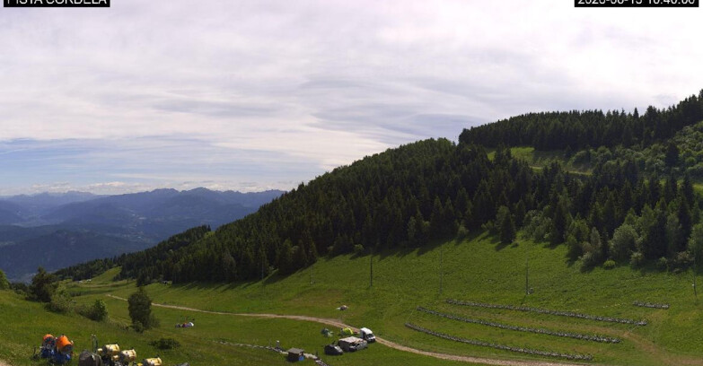 Webcam Monte Bondone - Slope Cordela and snowpark
