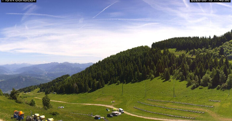 Webcam Monte Bondone - Slope Cordela and snowpark