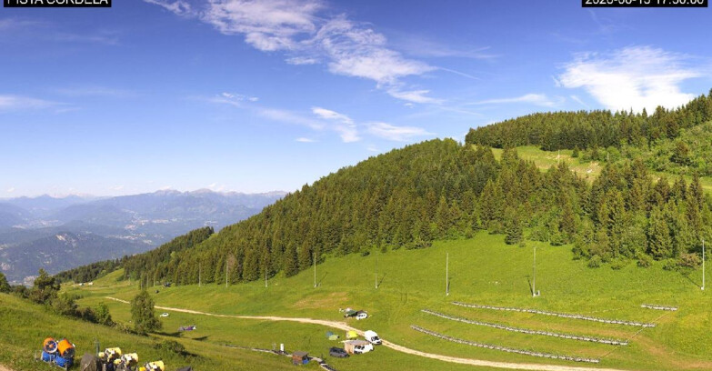 Webcam Monte Bondone - Slope Cordela and snowpark