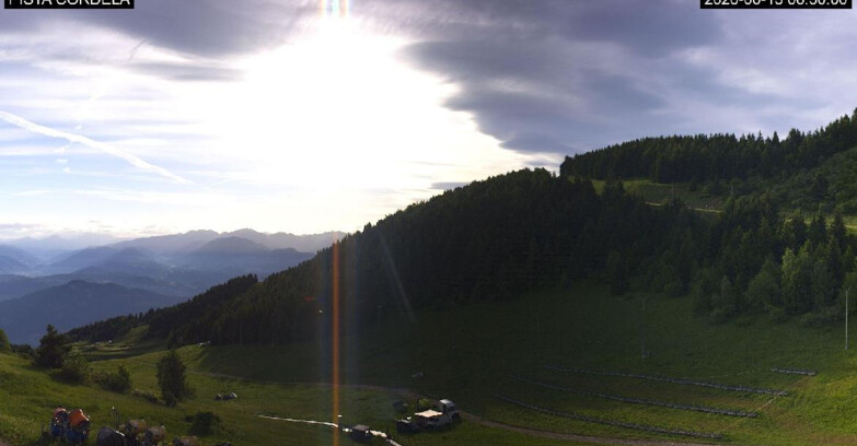 Webcam Monte Bondone - Slope Cordela and snowpark