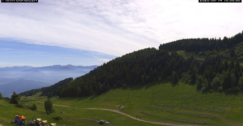 Webcam Monte Bondone - Slope Cordela and snowpark