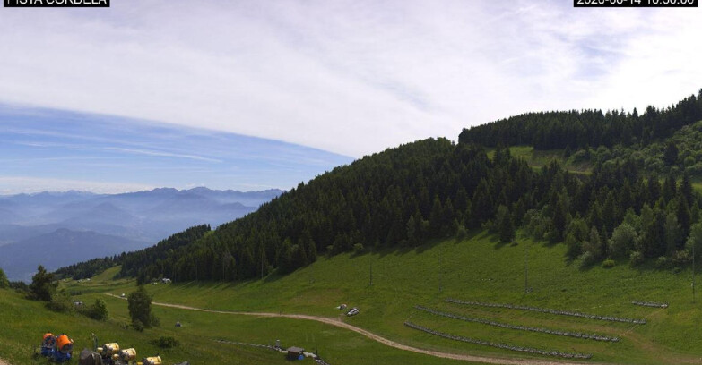 Webcam Monte Bondone - Slope Cordela and snowpark