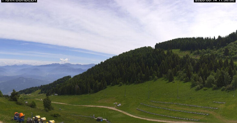 Webcam Monte Bondone - Slope Cordela and snowpark