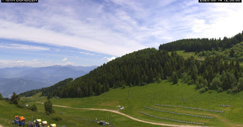 Webcam Monte Bondone - Slope Cordela and snowpark