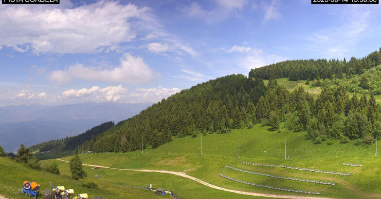 Webcam Monte Bondone - Slope Cordela and snowpark