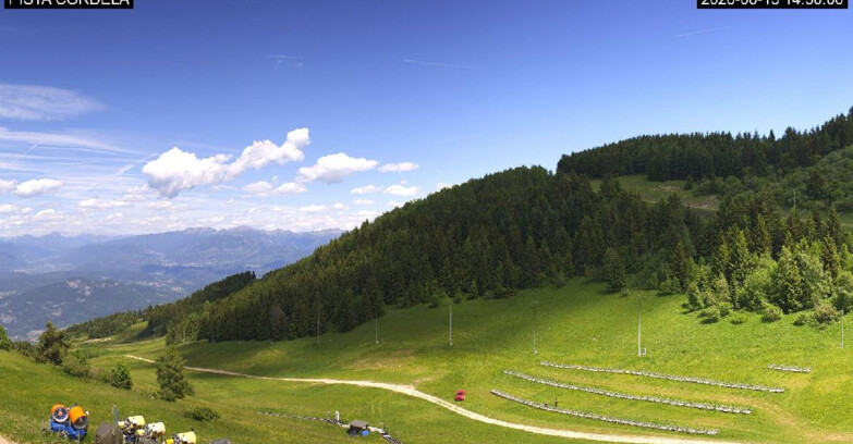 Webcam Monte Bondone - Slope Cordela and snowpark