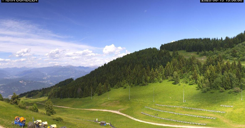 Webcam Monte Bondone - Slope Cordela and snowpark